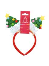 Opaska na głowę - choinki