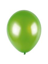 Balony metalizowane 12'' jasnozielone (100 szt.)
