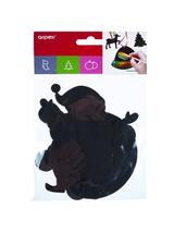 Świąteczne zawieszki - zdrapki (3 szt.)