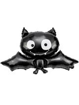 Halloweenowy balon foliowy nietoperz
