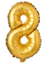 Balon foliowy cyferka matowa - 8