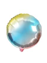 Balon foliowy tęczowy okrągły