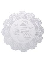Serwetka na koszyczek z ażurowym wzorem