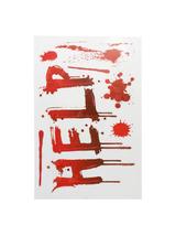 Halloweenowa dekoracja elektrostatyczna