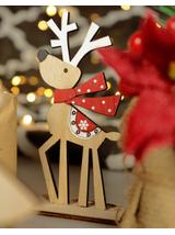 Drewniana dekoracja - renifer
