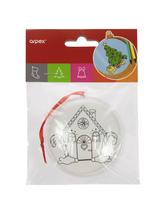 Zestaw zrób to sam z otwieraną bombką i kolorowanką