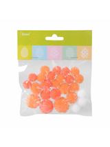 Pomponiki do zestawu zrób to sam - mix rozmiarów (25 szt.)