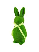 Zajączek flokowany - z kokardką