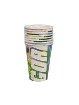 Kubki papierowe - Gol! (8 szt.)