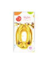 Balon foliowy cyferka nr 0