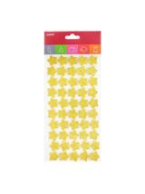 Naklejki brokatowe z pianki złoty