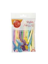Balony do modelowania - pastelowe makaroniki (15 szt.)