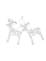 Reniferki z brokatem (2 szt.)