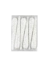 Zestaw sopli posrebrzanych (6 szt.)