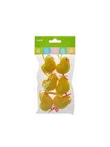 Zawieszki wielkanocne kurczaczki (6 szt.)