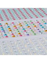 Samoprzylepne kryształki dekoracyjne