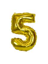 Balon foliowy cyferka nr 5