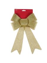 Kokarda brokatowa duża złota