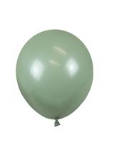 Balony pastelowe jednokolorowe szałwiowe (10 szt.)