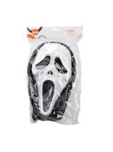 Straszna maska z kapturem