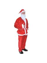 Strój Mikołaja (plusz) lux