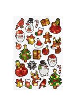 Naklejki - świąteczne wzory holograficzne