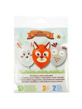 Balony Leśne zwierzątka - zrób to sam (3 wzory) (5 szt.)