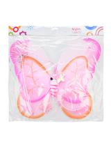Komplet skrzydełka motyla różowy