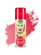 Neonowy spray do włosów czerwony