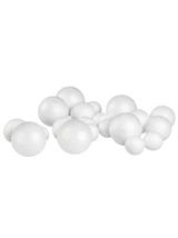 Kule styropianowe mix rozmiarów (20 szt.)