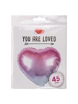 Balon foliowy ombre - serce