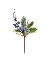 Gałązka dekoracyjna z jagodami