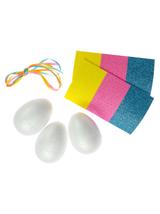 Zestaw zrób to sam - kolorowe pisanki (3 szt.)