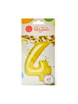 Balon foliowy cyferka nr 4