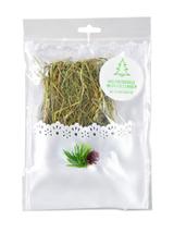 Wigilijna dekoracja na opłatek z siankiem