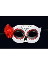 Maska wenecka z różą