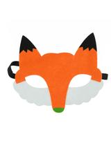 Filcowa maska zwierzątka - lis