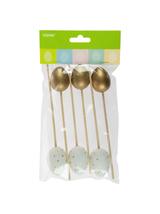 Jajeczka na piku glamour (6 szt.)