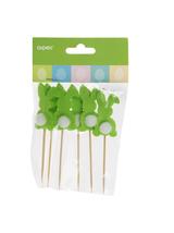 Zajączki na piku (6 szt.)