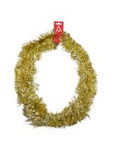 Łańcuch choinkowy B złoty