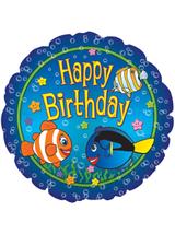 Balon foliowy urodzinowy/wielkie party - mix wzorów