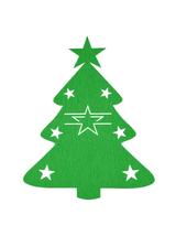 Etui na sztućce - choinki (4 szt.)