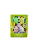 Zestaw pisanek zawieszek do samodzielnej dekoracji (pisanki, mazaki, sznureczki)