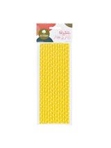 Słomki papierowe żółte w białe kropki (12 szt.) - FSC Mix Credit