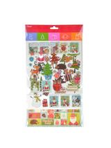 Świąteczny zestaw naklejek