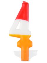 Świeczka cyferka - kolor nr 4