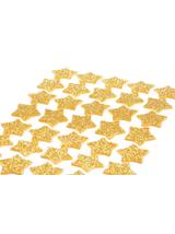 Naklejki brokatowe z pianki złoty