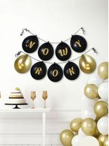 Balony z nadrukiem - Nowy Rok (9 szt.)