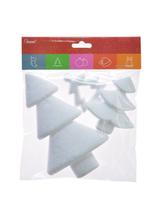 Zestaw do samodzielnej dekoracji - choinki