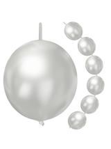 Balony perłowe z łącznikiem (10 szt.)